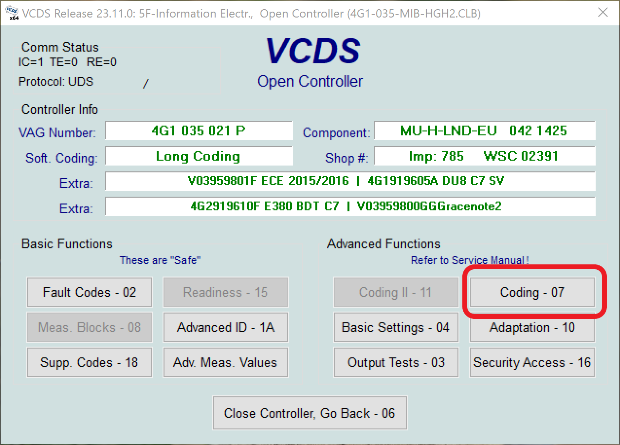 Info Electric Module